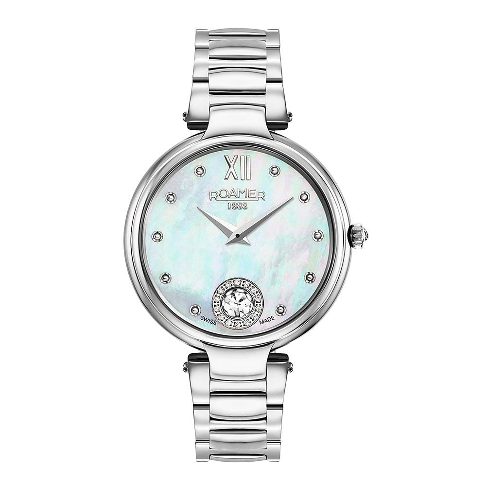 Roamer Aphrodite White MOP Dial Steel Bracelet  600843 41 19 50 Women's Watch