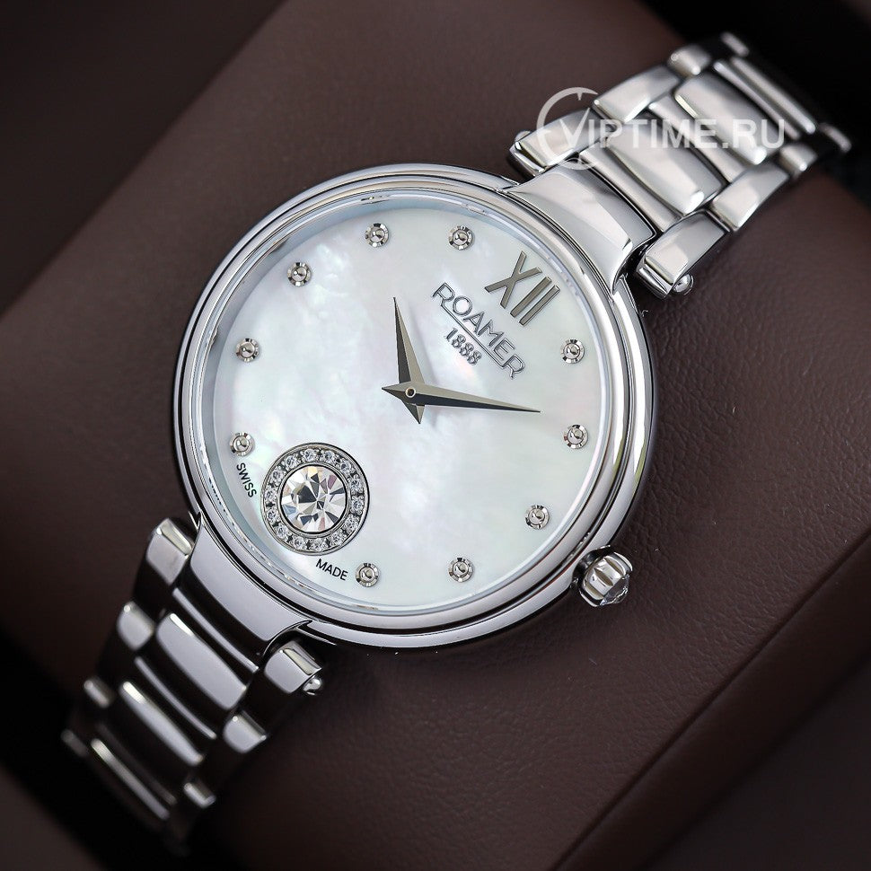 Roamer Aphrodite White MOP Dial Steel Bracelet  600843 41 19 50 Women's Watch