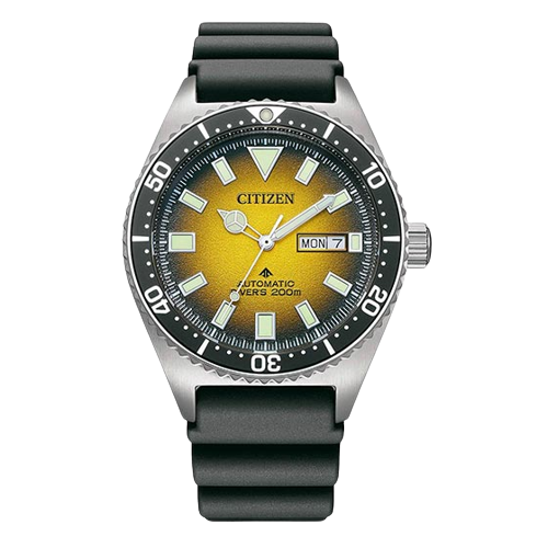 Citizen NY0120-01X Promaster 200M Automatic Rubber Strap Men’s Watch
