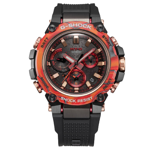 Casio MTG-B3000FR-1AER G-Shock Premium Limited Edition MTG 40th Anniversary Flare Red Series Men's Watch