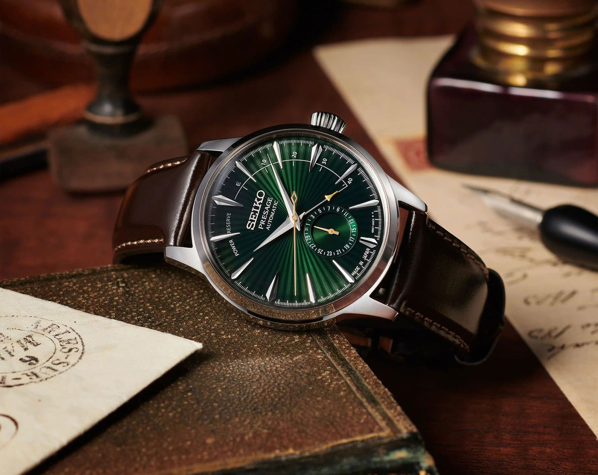 Seiko SSA459J1 Midnight Mockingbird Presage Cocktail Time Power