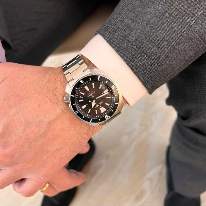 Seiko SRPH17K1 Prospex Tortoise Black Dial Watch Men's Watch