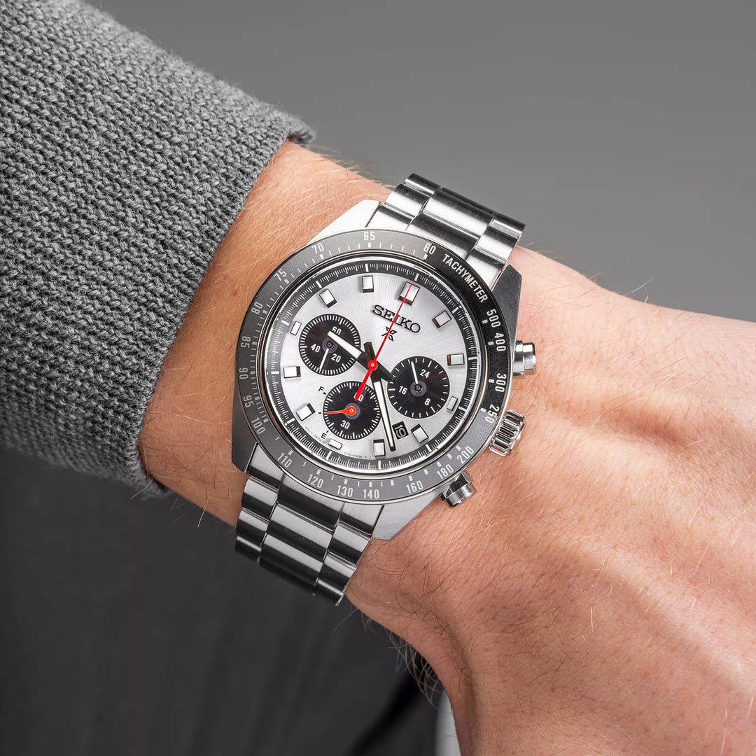 Seiko SSC911P1 Prospex Speedtimer ‘Go Large’ Solar Chronograph Men's Watch - mzwatcheslk srilanka
