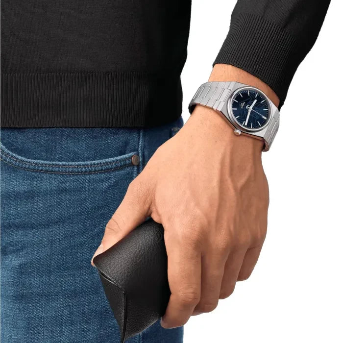 Tissot T1374071104102 PRX UFO Robot Grendizer Special Edition 40mm Blue Dial Stainless Steel Bracelet Men's Watch