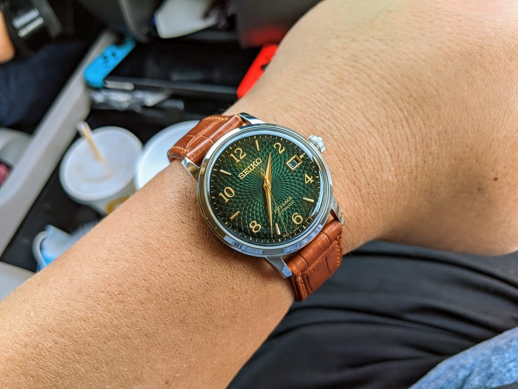 Presage Green Dial Seiko Presage Mojito Review Seiko SRPE45J1