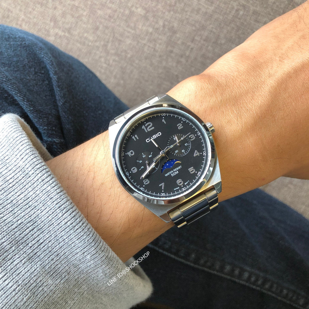 CASIO MTP-M300D-1A ANALOG Moonphase Men's Watch