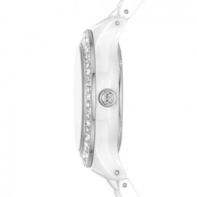 Michael Kors MK4649 Liliane White Ceramic Women's Watch - mzwatcheslk srilanka