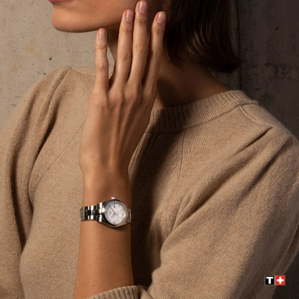 Tissot T-My Lady T1320101111100 Interchangeable strap Quartz Mother of Pearl Women’s Watch - mzwatcheslk srilanka