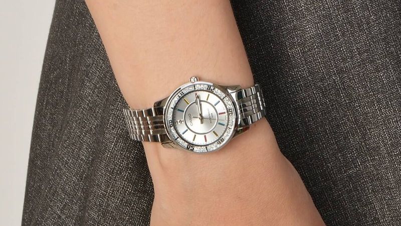 Casio Enticer LTP-1358D-7AV Stainless Steel Women's Watch(AVAILABLE ONLINE) - mzwatcheslk srilanka
