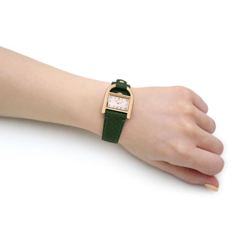 Fossil ES5267 Harwell Silver Dial Green Eco Leather Strap Women's Watch - mzwatcheslk srilanka