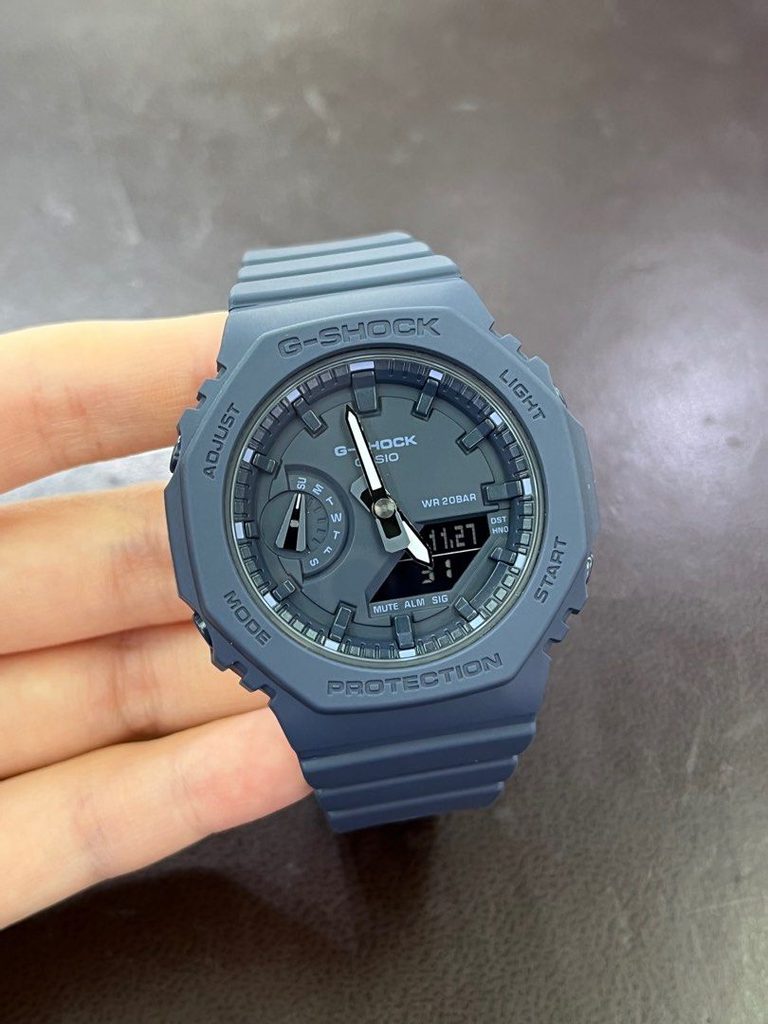 Casio G-Shock GMA-S2100BA-2A1ER Basic Colour Series Blue Resin Men’s Watch - mzwatcheslk srilanka