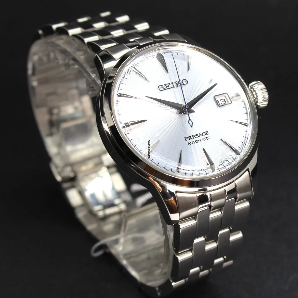 Seiko SRPE19J1 Presage Cocktail Time Skydiving Men's Watch - mzwatcheslk srilanka