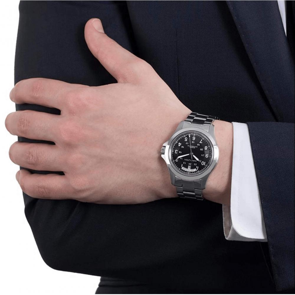 Hamilton H64455133 Khaki Field King Auto Men's Sapphire Glass Men's Watch - mzwatcheslk srilanka