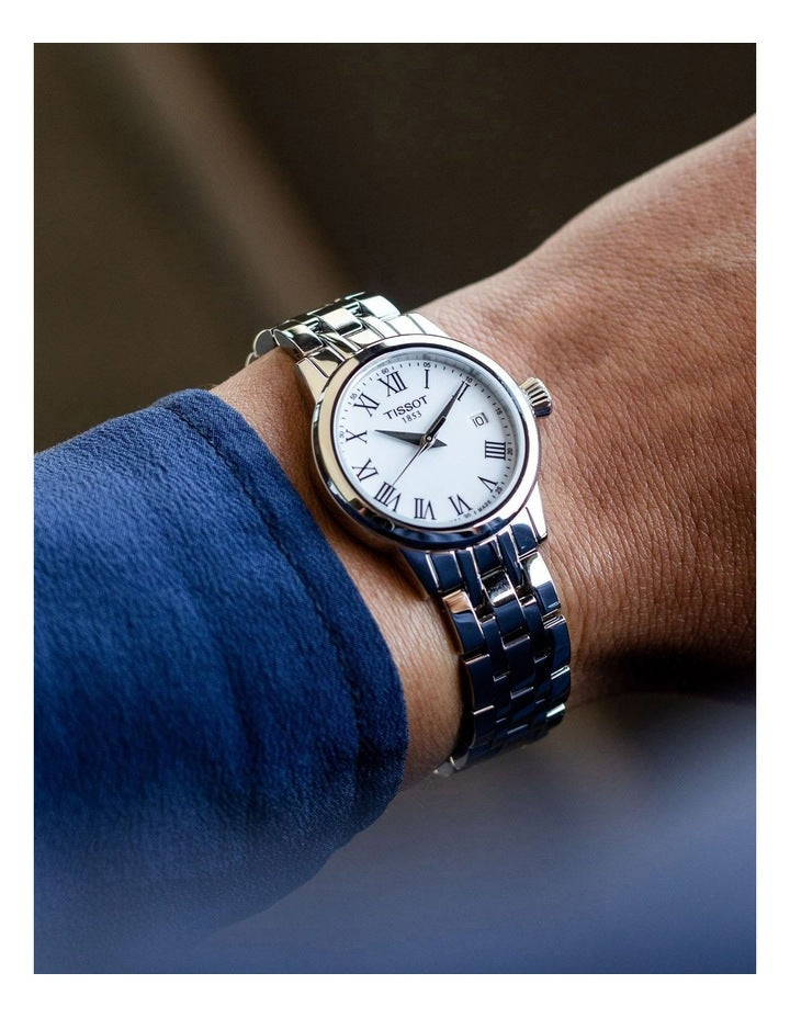 Tissot T1292101101300 Women's Classic Dream White Dial Stainless Steel Women’s Watch - mzwatcheslk srilanka