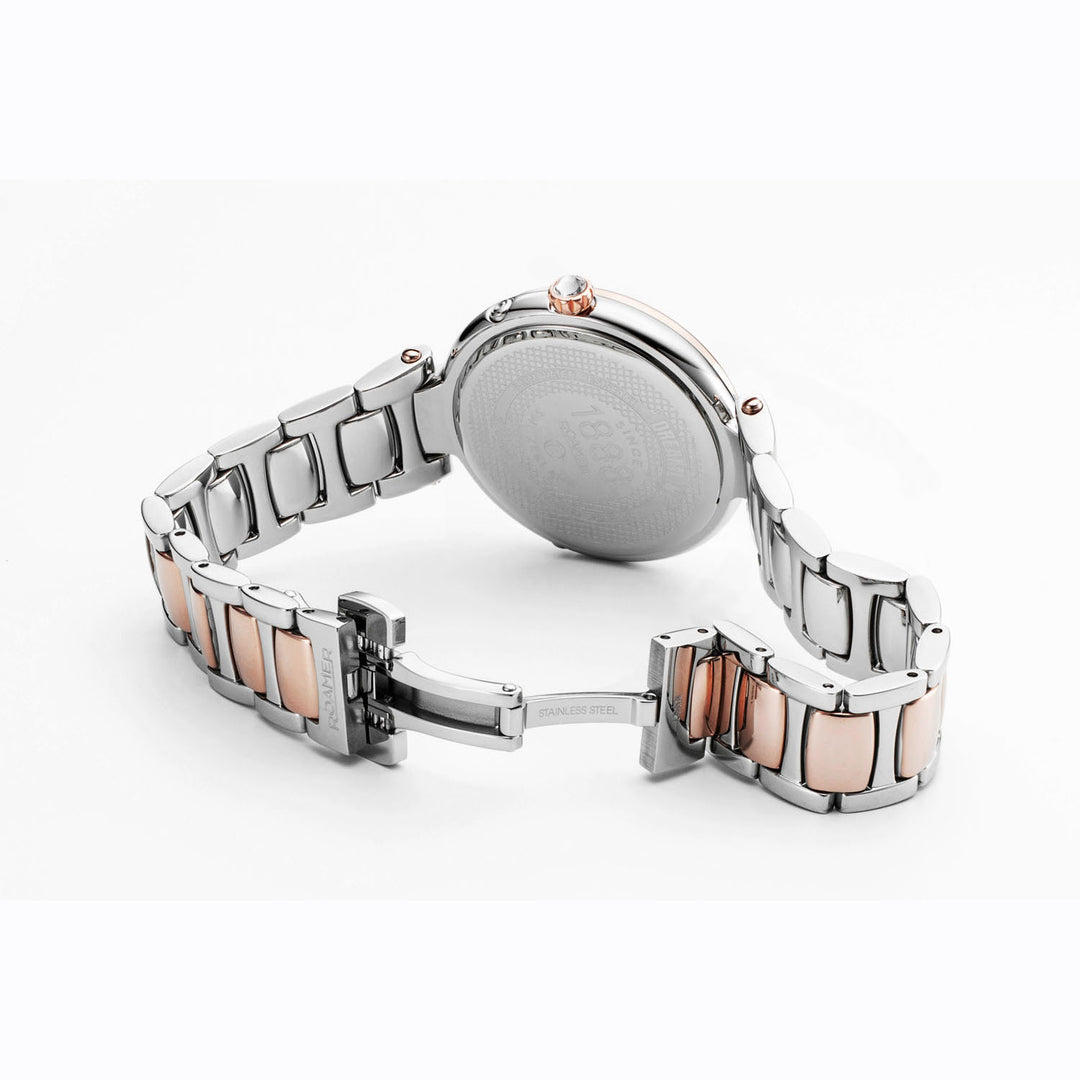 Roamer 857847 49 38 50 Dreamline Diamond Set Rose Gold Dial Two Tone Steel Bracelet Women's Watch - mzwatcheslk srilanka