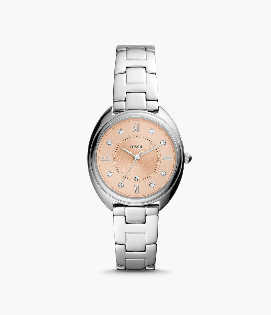 Fossil ES5146 Gabby Crystal Accents Rose Gold Tone Dial Quartz Women's Watch - mzwatcheslk srilanka