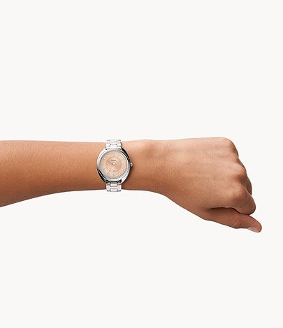 Fossil ES5146 Gabby Crystal Accents Rose Gold Tone Dial Quartz Women's Watch - mzwatcheslk srilanka