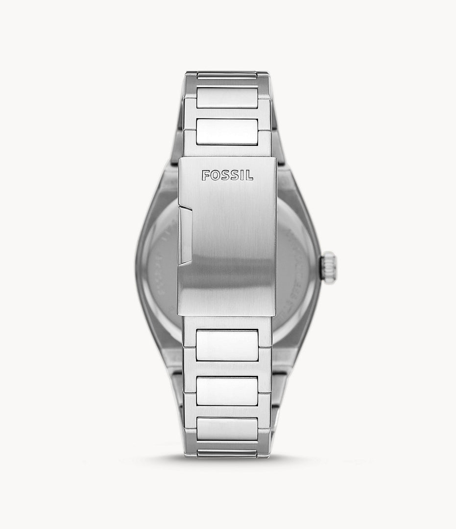 Fossil FS5986 Everett Blue Dial Stainless Steel Bracelet Men's Watch - mzwatcheslk srilanka