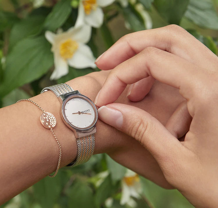 Skagen SKW2699 Freja Stainless Steel Strap Women's Watch - mzwatcheslk srilanka