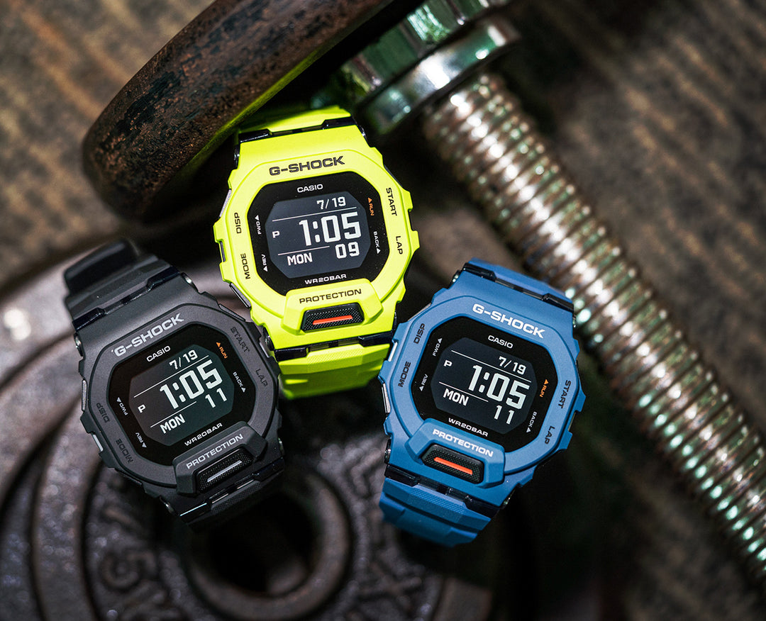 Casio G-Shock GBD-200-1ER G-Squad Digital Black Watch Men's Watch - mzwatcheslk srilanka