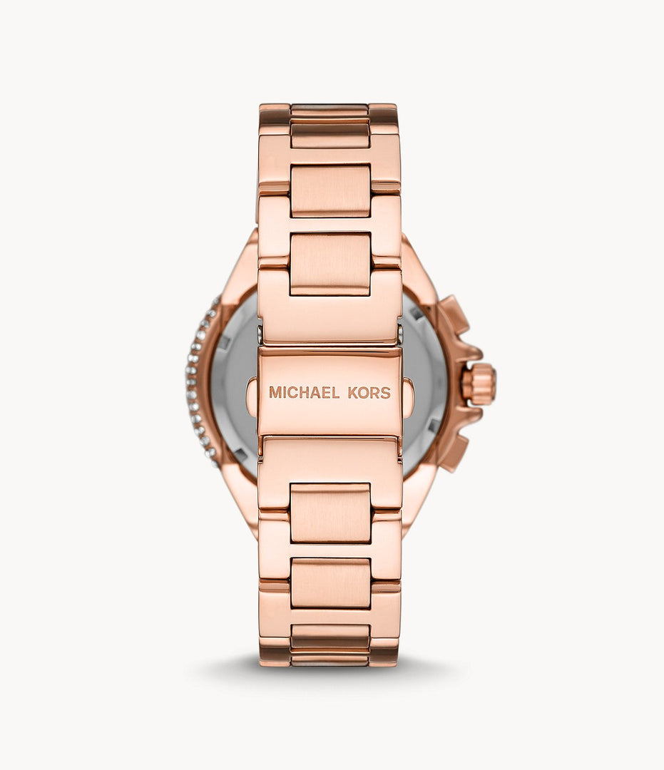 Michael Kors MK6995 Camille Rose Gold Chronograph Women's Watch - mzwatcheslk srilanka