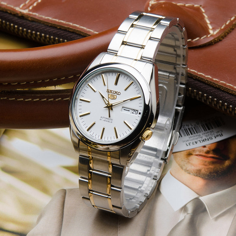 Seiko 5 SNKL47J1 Automatic Japan Made Men's Watch - mzwatcheslk srilanka