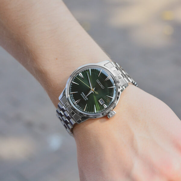 Seiko SRPE15J1 Presage Cocktail Time ‘Mockingbird’ Men's Watch - mzwatcheslk srilanka