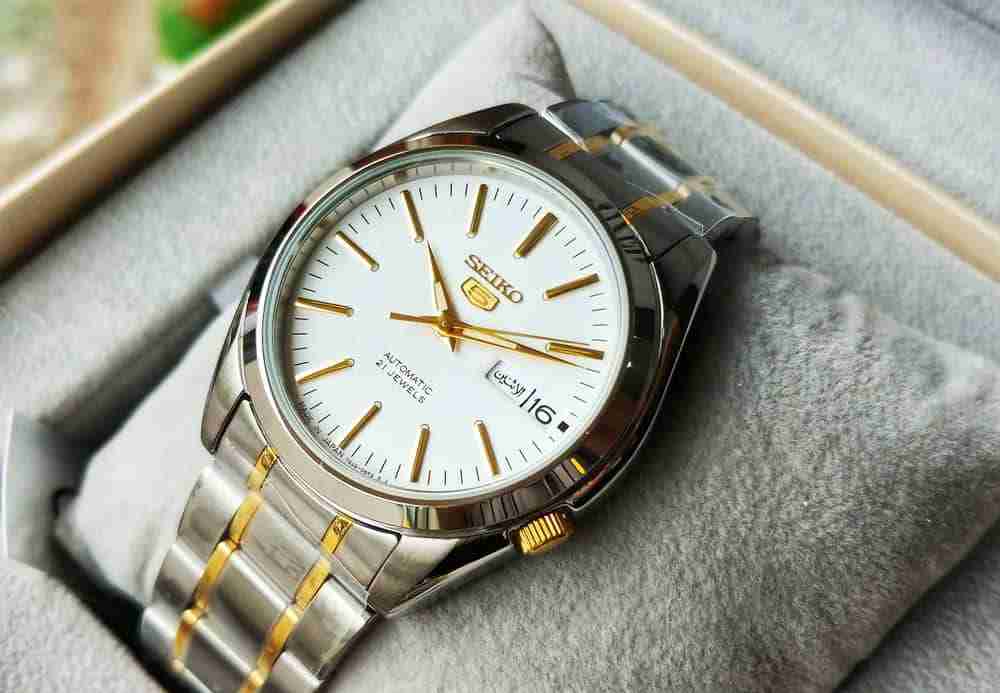 Seiko 5 SNKL47J1 Automatic Japan Made Men's Watch - mzwatcheslk srilanka