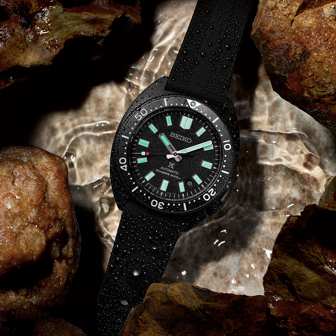 Seiko SPB335J1 Prospex ‘Black Series Night’ Turtle Limited Edition Men's Watch - mzwatcheslk srilanka