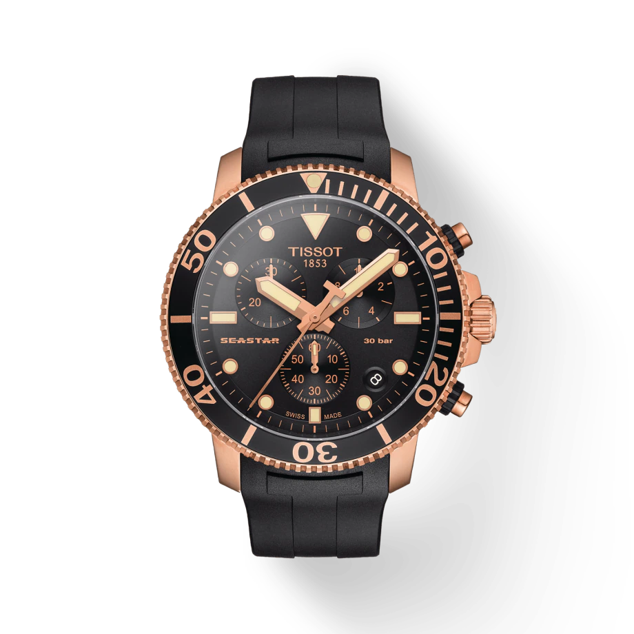 Tissot seastar 2024 1000 gold