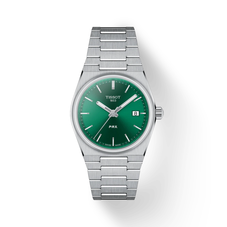 Tissot T1372101108100 PRX 40 205 35mm Green Unisex Watch mzwatcheslk