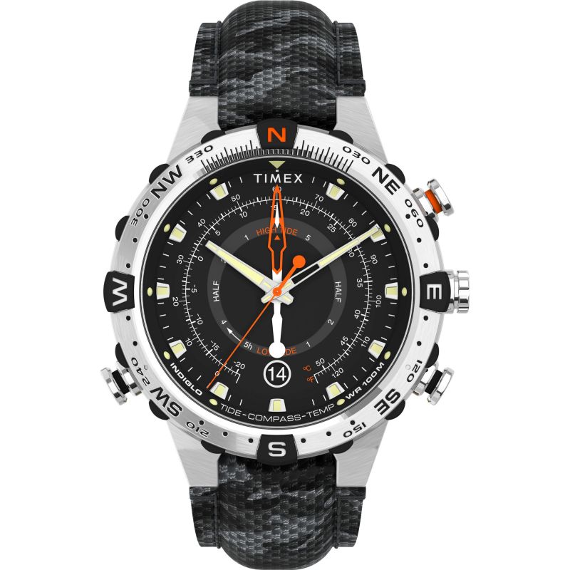 Timex Expedition TW2V22300 Tide/Temp/ Compass Camo Strap Men's Watch - mzwatcheslk srilanka