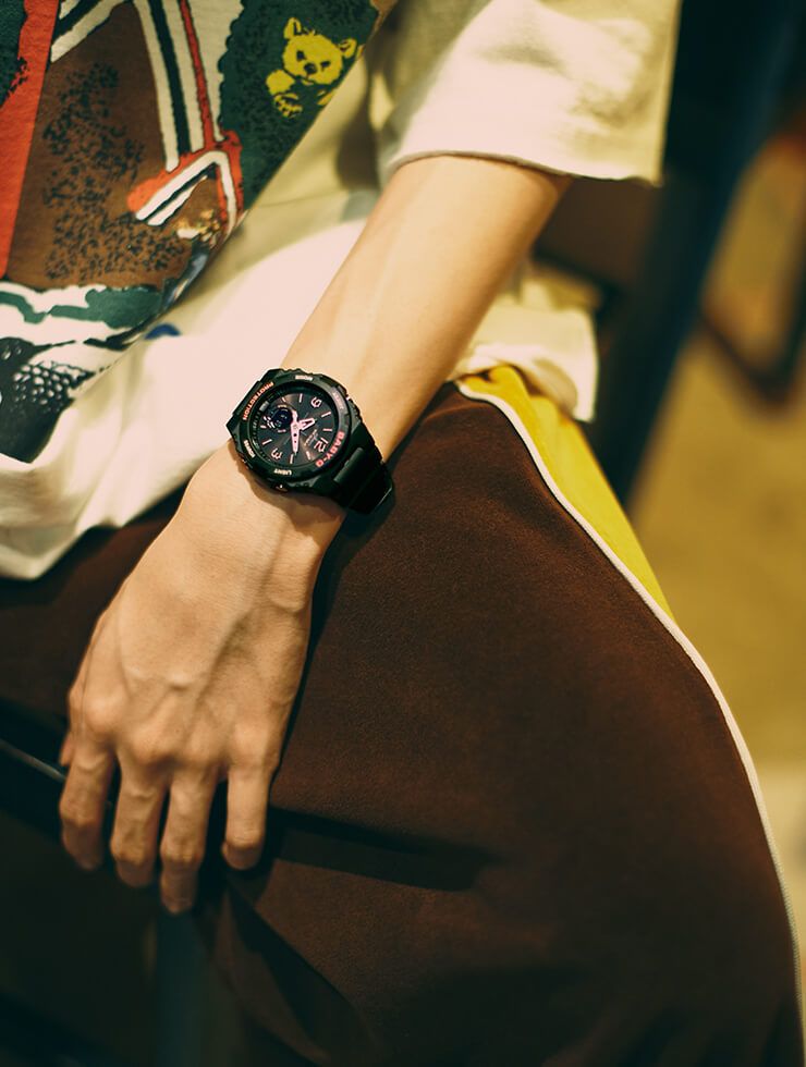 Casio Baby-G BGA-260FL-1A World Time Analog Digital Women's Watch - mzwatcheslk srilanka