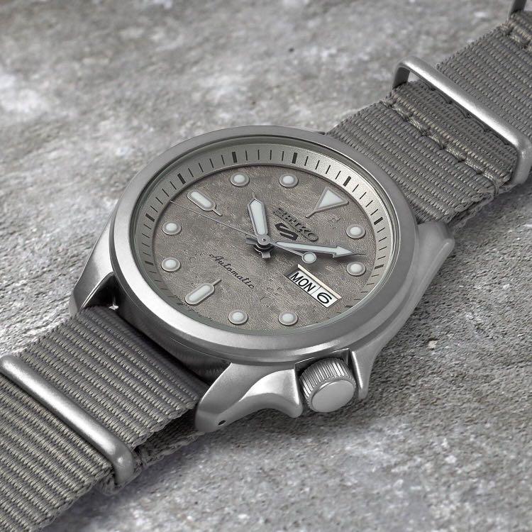 Seiko 5 SRPG63K1 Sport Cement 40 mm NATO Strap Men's Watch – MZ