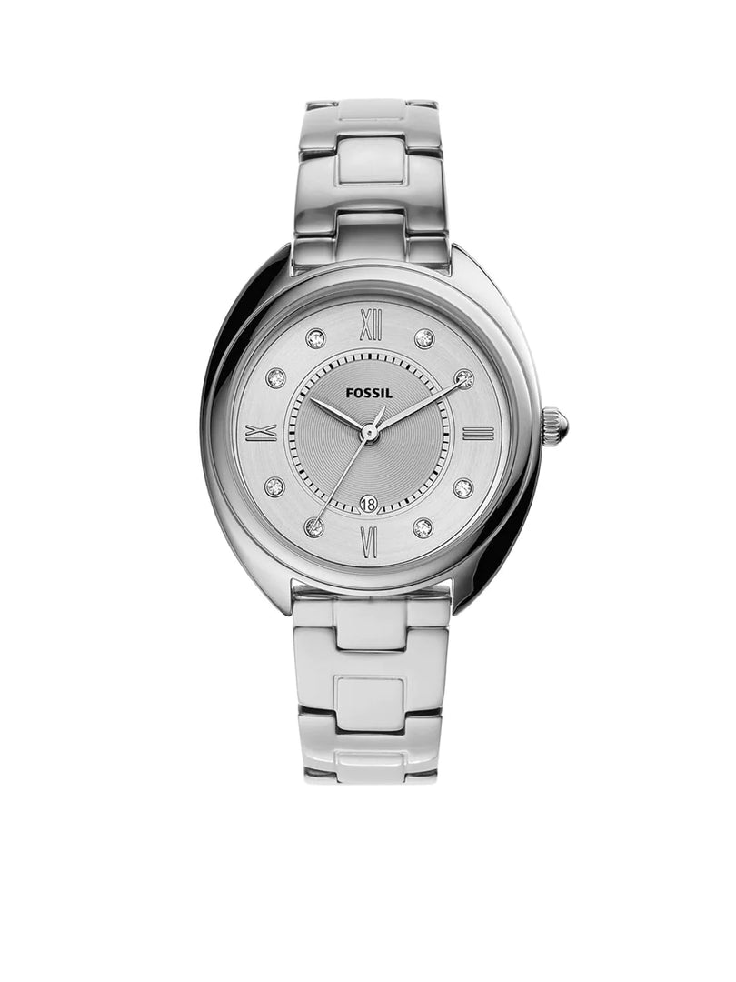 Fossil ES5069 Gabby Silver Stainless Steel Quartz Women's Watch - mzwatcheslk srilanka