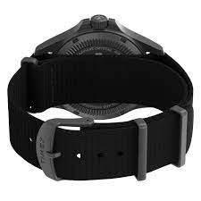 Timex Expedition TW2V03800 North Field Solar 41mm Black Dial Black Fabric Strap Men's Watch - mzwatcheslk srilanka