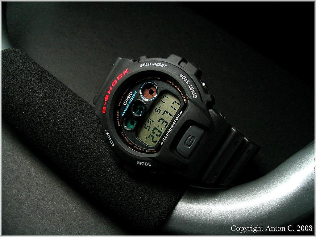 Casio G-Shock DW-6900-1V Illuminator Men's Watch – MZ Watches