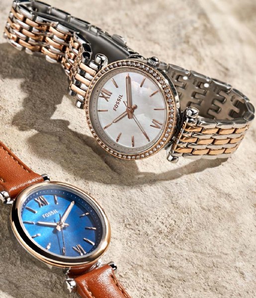 Fossil ES4649 Carlie Mini Diamond Accents Quartz Women's Watch - mzwatcheslk srilanka