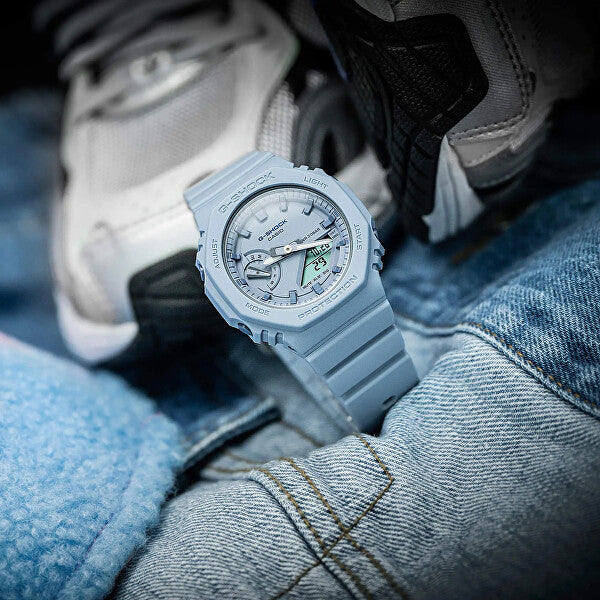 Casio G-Shock GMA-S2100BA-2A2ER Basic Colour Series Pale Denim Men’s Watch - mzwatcheslk srilanka