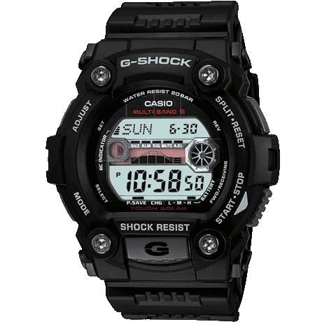 Casio G-Shock GW-7900-1ER Radio Controlled Digital Chronograph Black Men's Watch - mzwatcheslk srilanka