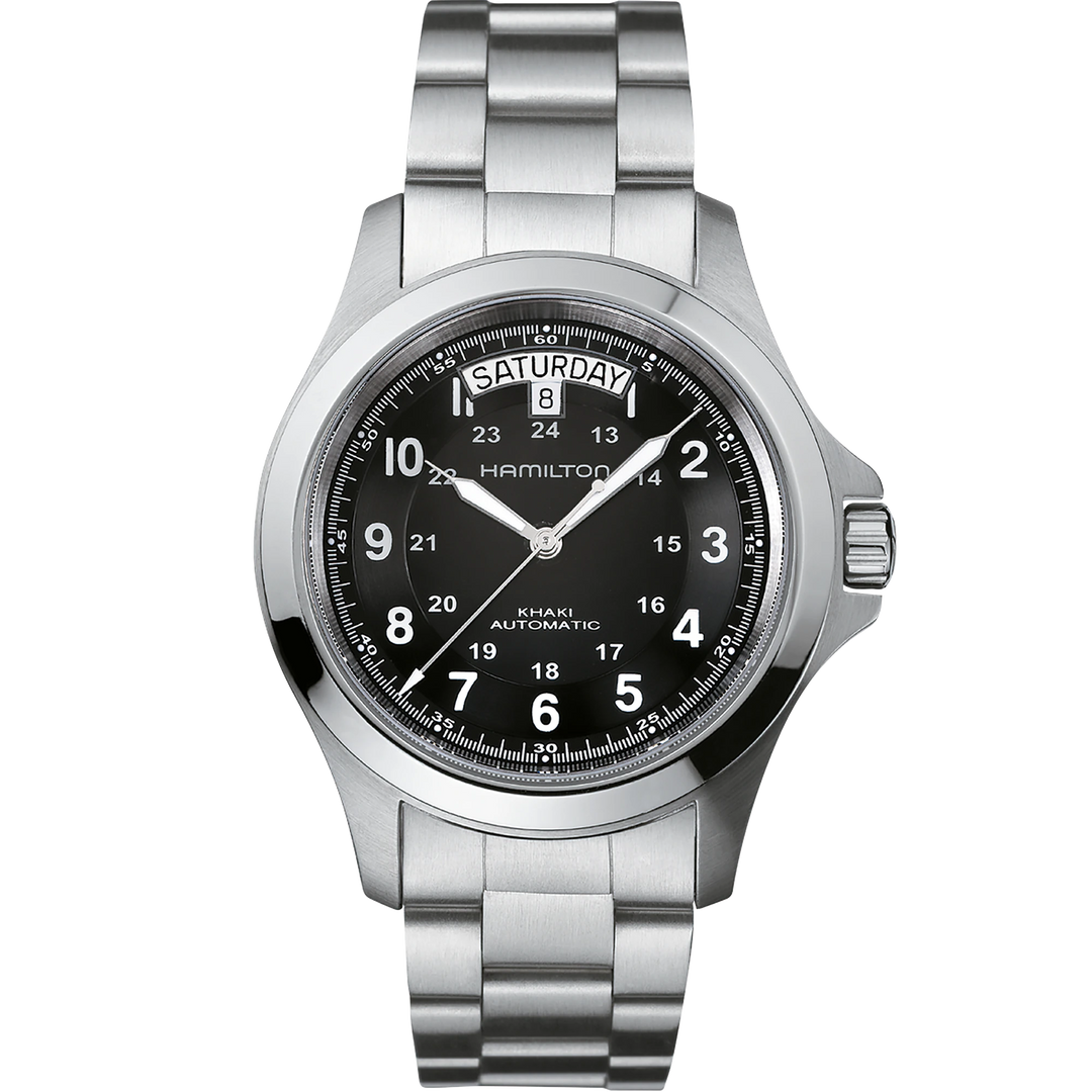 Hamilton H64455133 Khaki Field King Auto Men's Sapphire Glass Men's Watch - mzwatcheslk srilanka