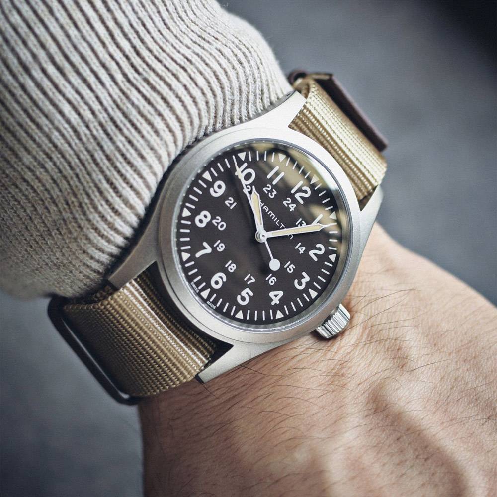 Wrist Best Hamilton Field Watch Hamilton H69439901 Khaki Field