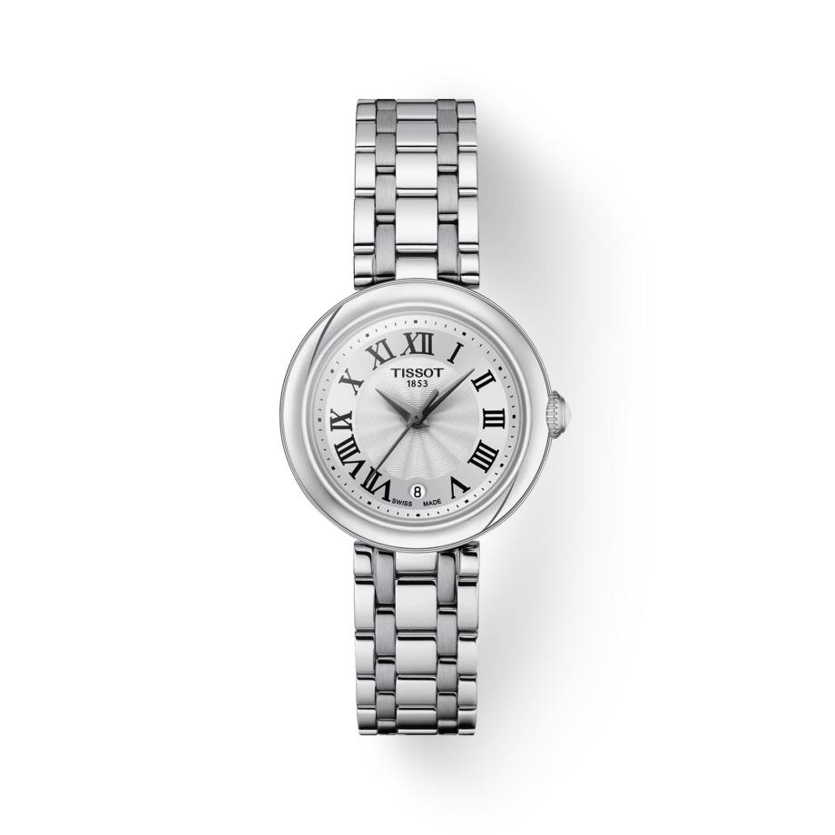 Tissot T1260101101300 Bellissima Silver Dial Stainless Steel Bracelet Women’s Watch - mzwatcheslk srilanka