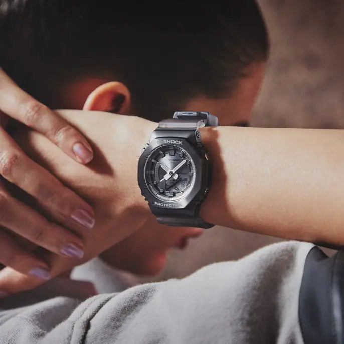 Casio G-Shock GM-S2100MF-1AER Midnight Fog Series Grey Silicone Strap Men's/Women's Watch - mzwatcheslk srilanka