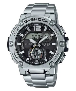 Casio G-SHOCK GST-B300SD-1AER G-STEEL Carbon Core Guard Bluetooth Solar Men's Watch - mzwatcheslk srilanka