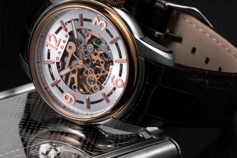 CROSS PALATINO AUTOMATIC CR8008-SETA-01 'GIFT SET' Men's Watch - mzwatcheslk srilanka
