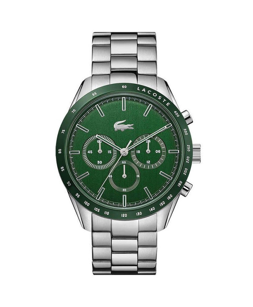 Lacoste 2011080 Men's Boston Stainless Steel Bracelet Green Dial Men's Watch - mzwatcheslk srilanka