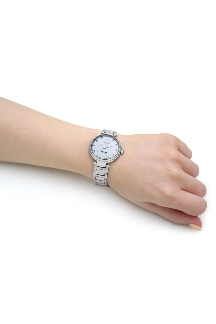 Roamer 857847 41 29 50 Dreamline Diamond Set MOP Dial Stainless Steel Bracelet Women's Watch - mzwatcheslk srilanka