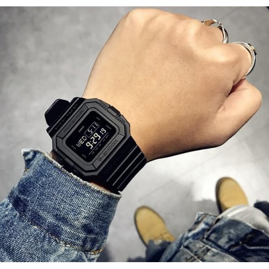 Casio G-Shock DW-D5500BB-1 Quartz Digital Men's Watch - mzwatcheslk srilanka