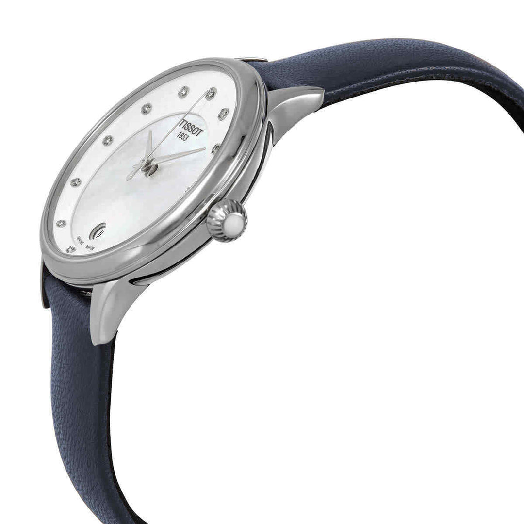 Tissot T1332101611600 Odaci-T Diamond Set Mother of Pearl Dial Women’s Watch - mzwatcheslk srilanka